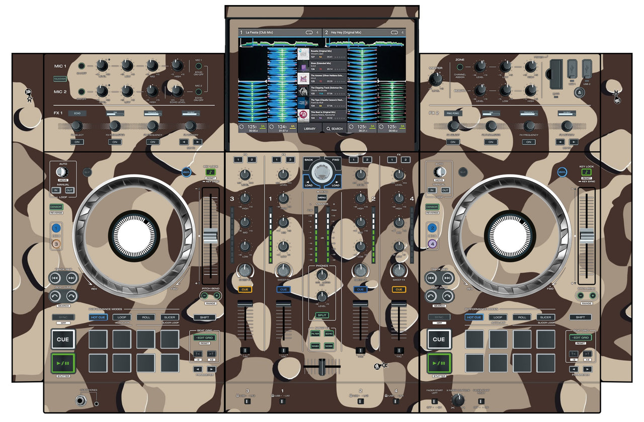 Denon DJ PRIME 4 Skin Camo Desert