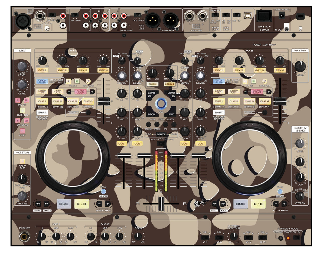 Denon DJ MC 6000 Skin Camo Desert