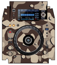 Pioneer DJ XDJ 1000 MK2 Skin Camo Desert