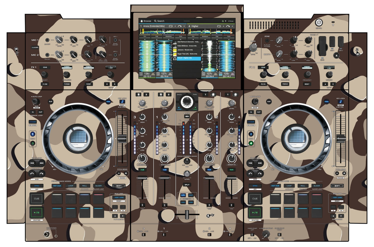 Denon DJ PRIME 4+ Skin Camo Desert