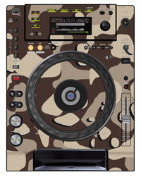 Pioneer DJ CDJ 850 Skin Camo Desert
