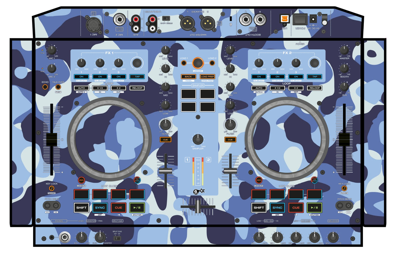 Denon DJ MC 4000 Skin Camo Navy