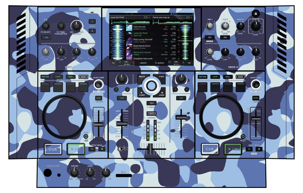 Denon DJ PRIME GO Skin Camo Navy