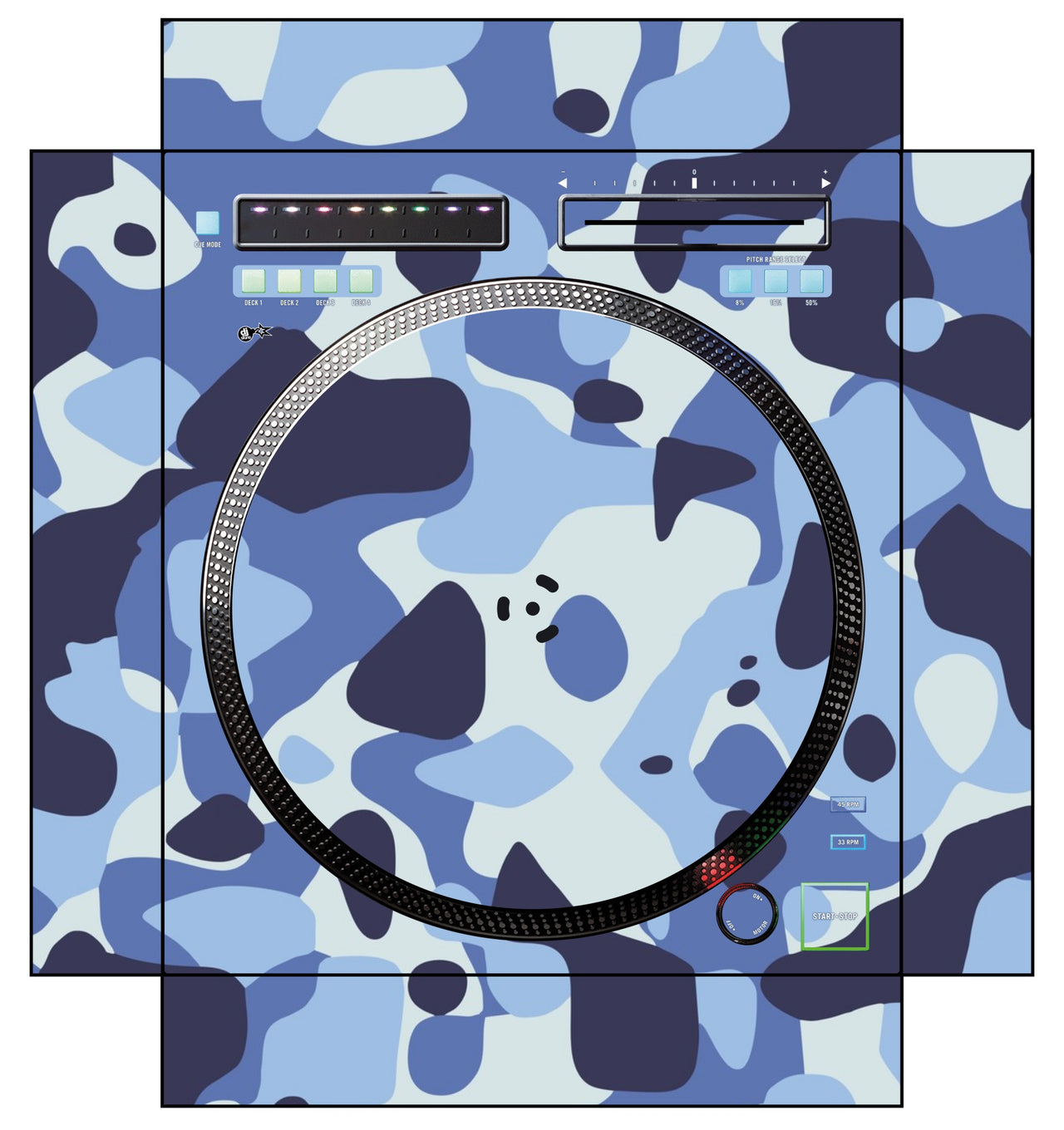 Rane TWELVE Skin Camo Navy