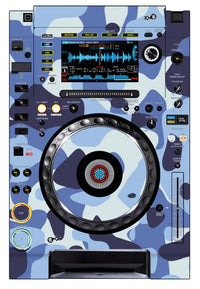 Pioneer DJ CDJ 2000 NEXUS Skin Camo Navy