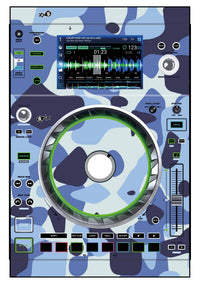 Denon DJ SC 5000 Skin Camo Navy