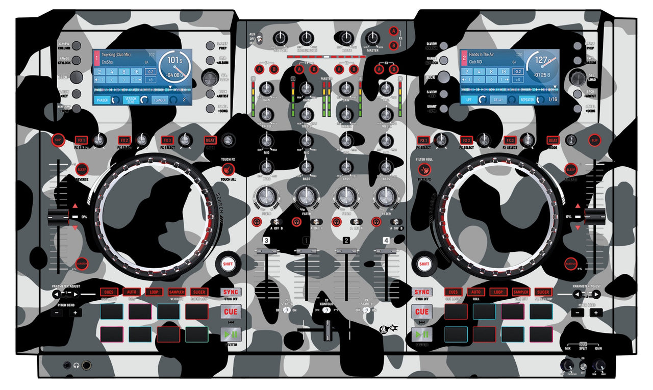 Numark NV 2 Skin Camo Snow