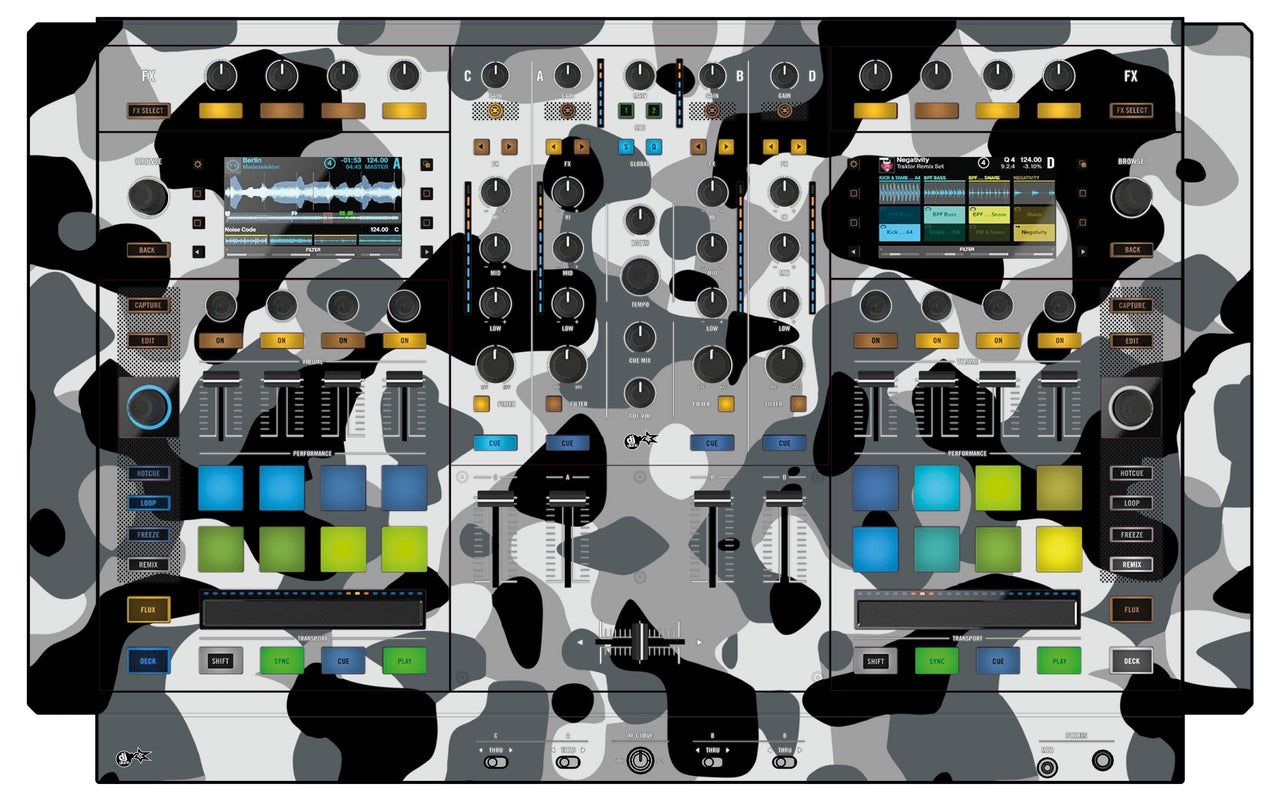 Native Instruments S8 Skin Camo Snow