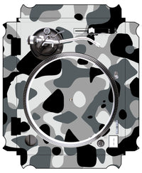 Technics 1200 / 1210 MK2 VERTICAL Skin Camo Snow