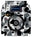 Pioneer DJ XDJ 1000 Skin Camo Snow