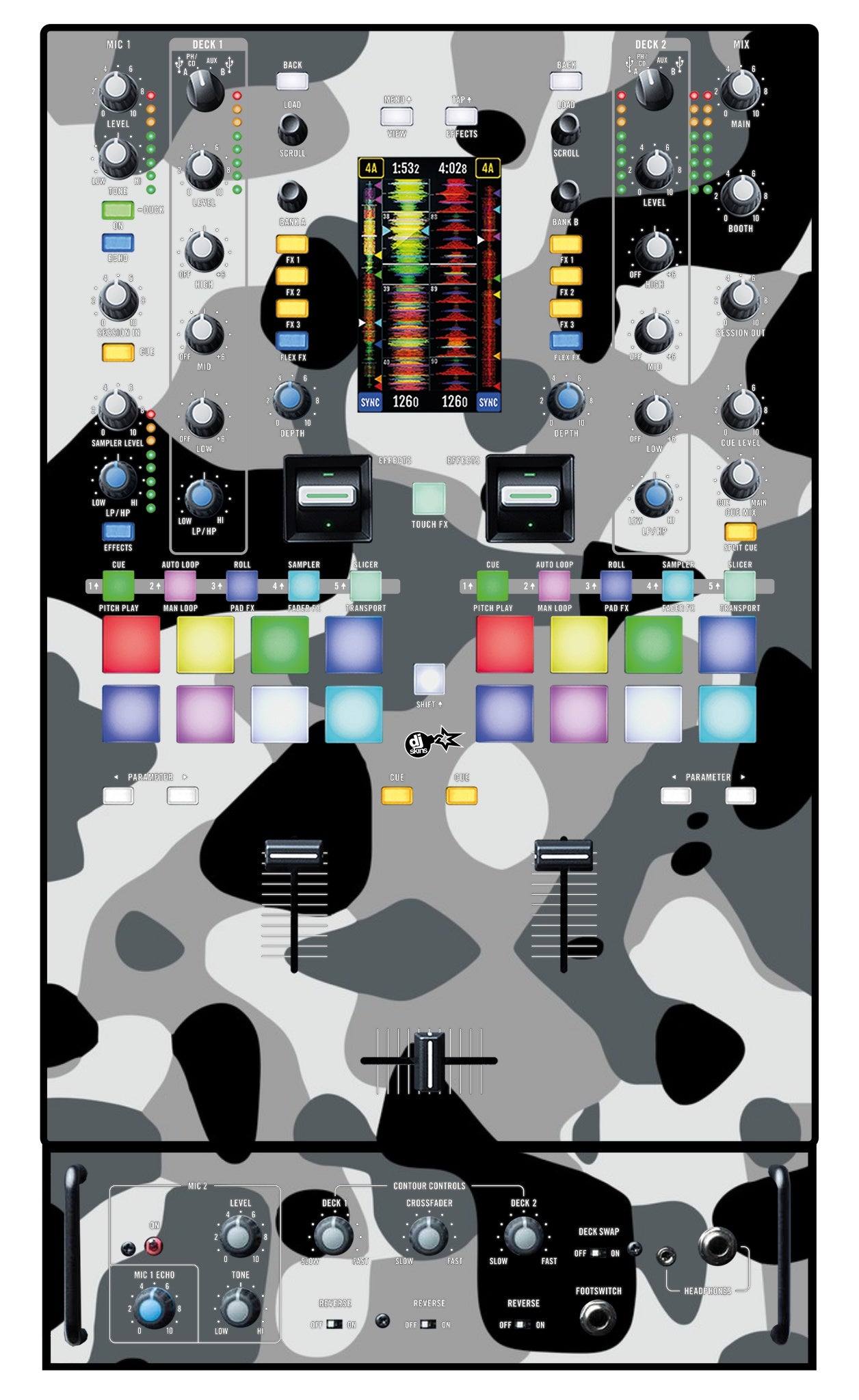 Rane 72 Skin Camo Snow