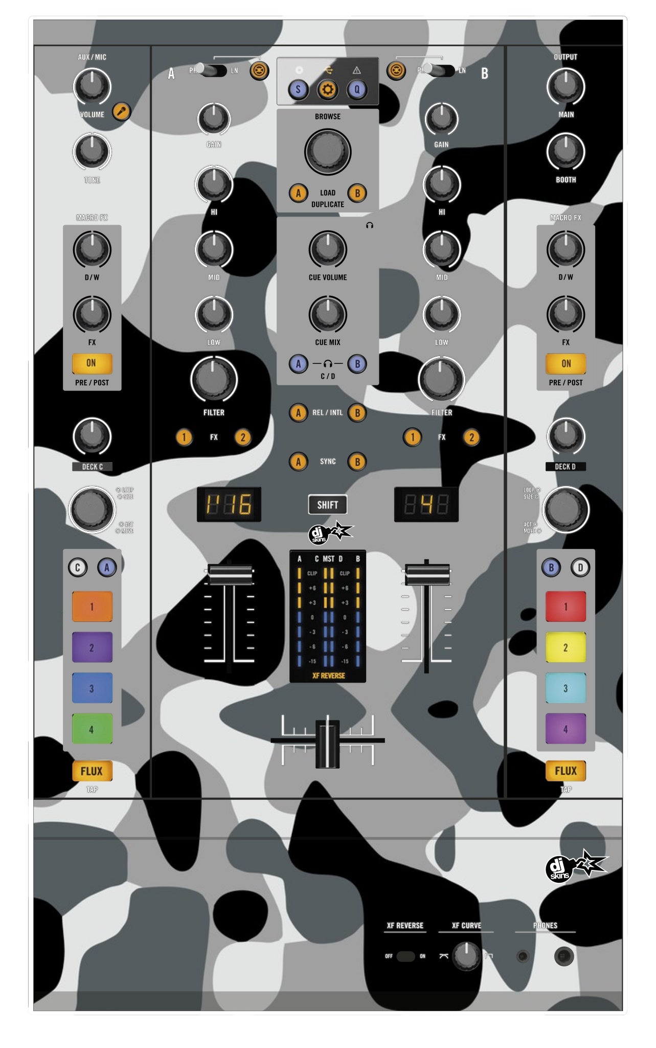 Native Instruments Z2 Skin Camo Snow