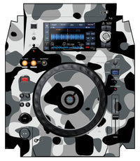 Pioneer DJ XDJ 1000 MK2 Skin Camo Snow