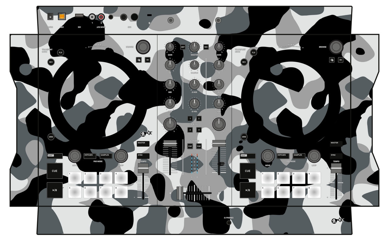 Native Instruments S2 MK3 Skin Camo Snow