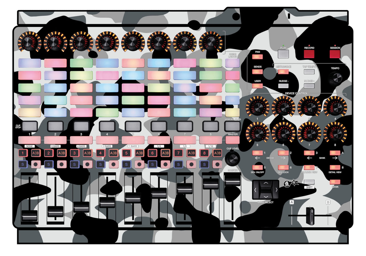Akai Pro APC 40 MK2 Skin Camo Snow