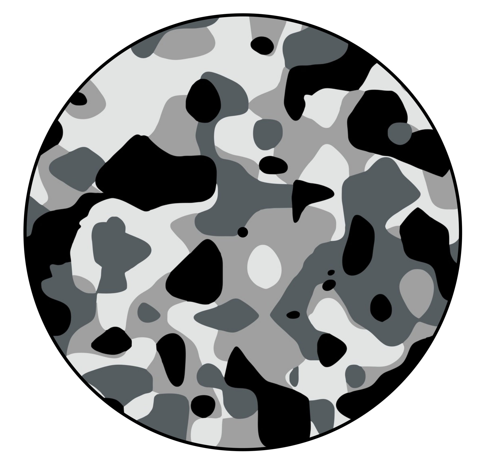 Universal Slipmat 12 Inch Skin Camo Snow