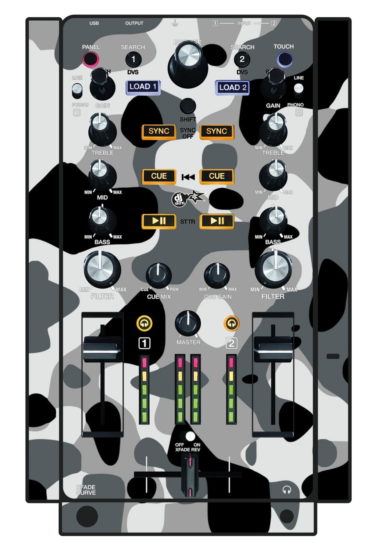 Akai Pro AMX Skin Camo Snow