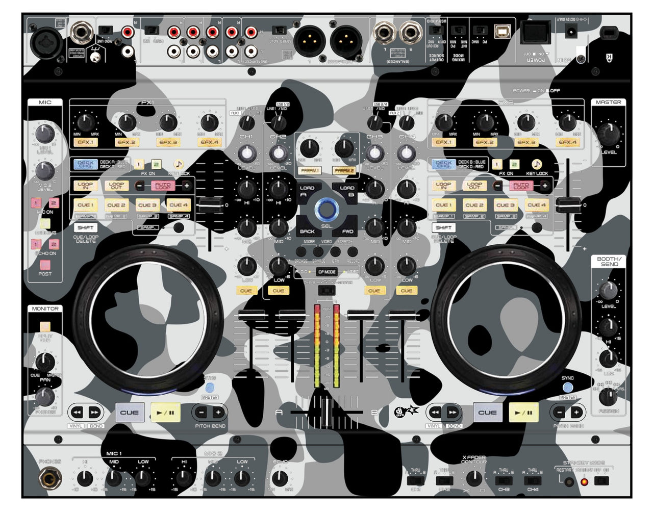 Denon DJ MC 6000 Skin Camo Snow
