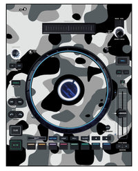 Denon DJ LC 6000 Skin Camo Snow