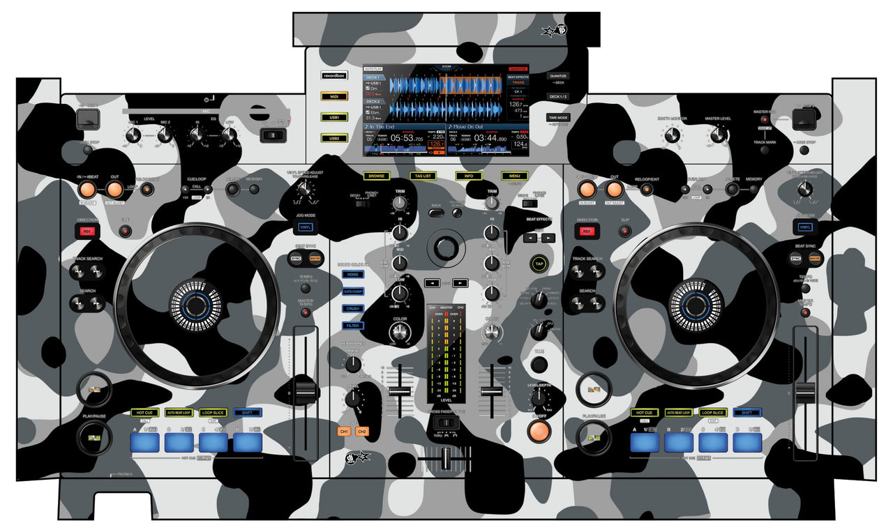 Pioneer DJ XDJ RX Skin Camo Snow