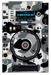 Pioneer DJ CDJ 2000 NEXUS Skin Camo Snow