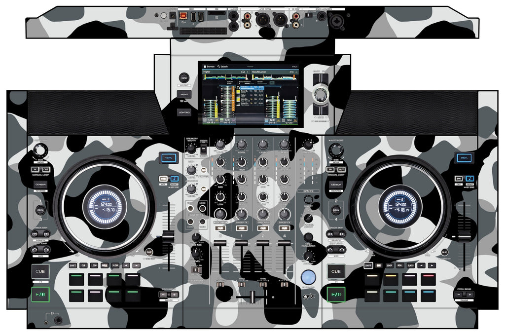 Denon DJ SC Live 4 Skin Camo Snow