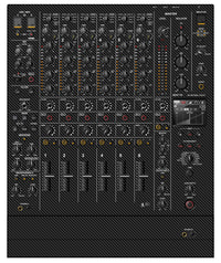 Pioneer DJ DJM V10 LF Skin Carbon
