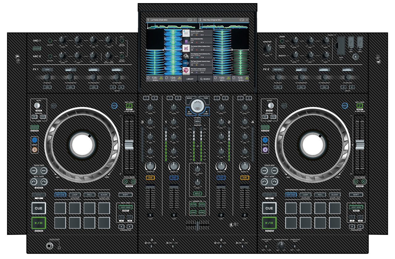 Denon DJ PRIME 4 Skin Carbon