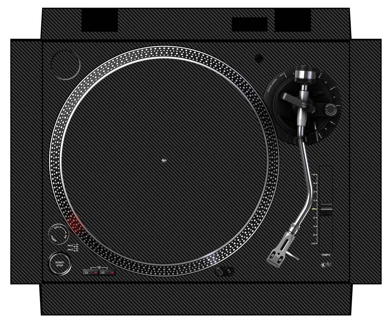 Pioneer DJ PLX 500 Skin Carbon