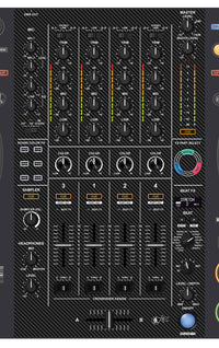 Pioneer DJ DDJ FLX10 MIXER Skin Carbon