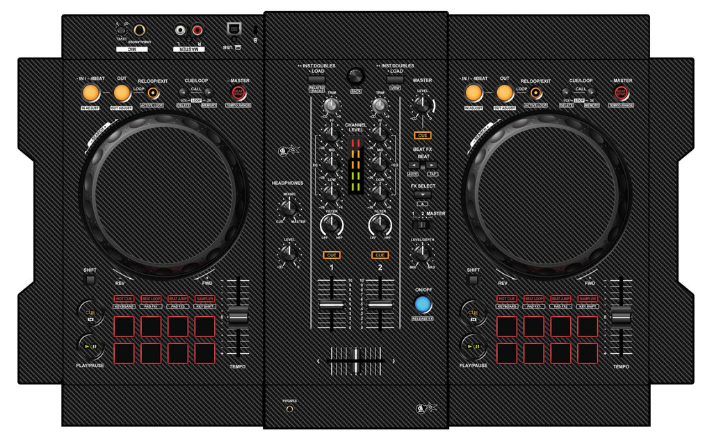 Pioneer DJ DDJ 400 Skin Carbon