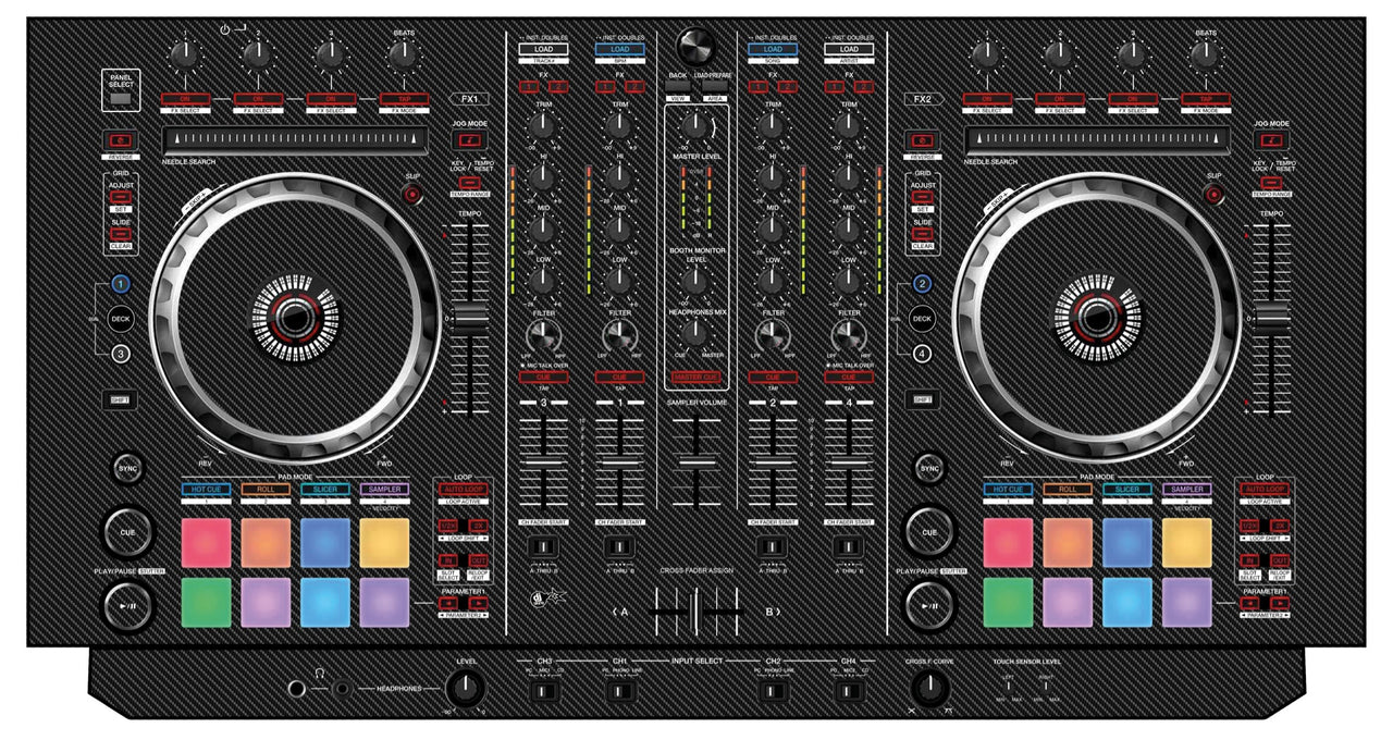 Pioneer DJ DDJ SX Skin Carbon