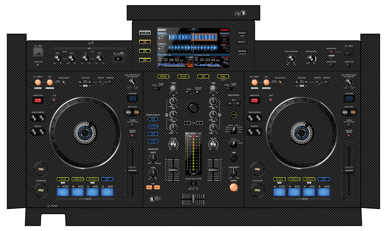 Pioneer DJ XDJ RX Skin Carbon