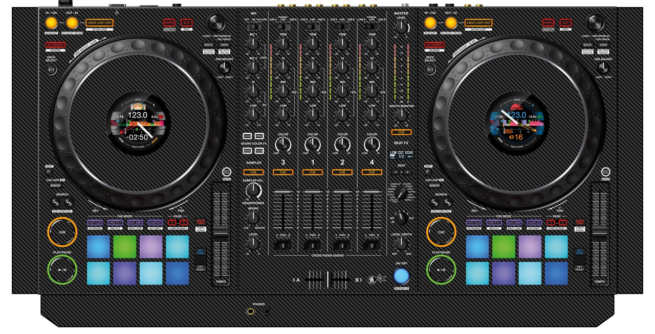 Pioneer DJ DDJ 1000 Skin Carbon