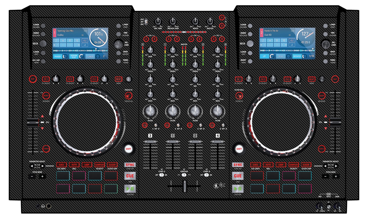 Numark NV 2 Skin Carbon