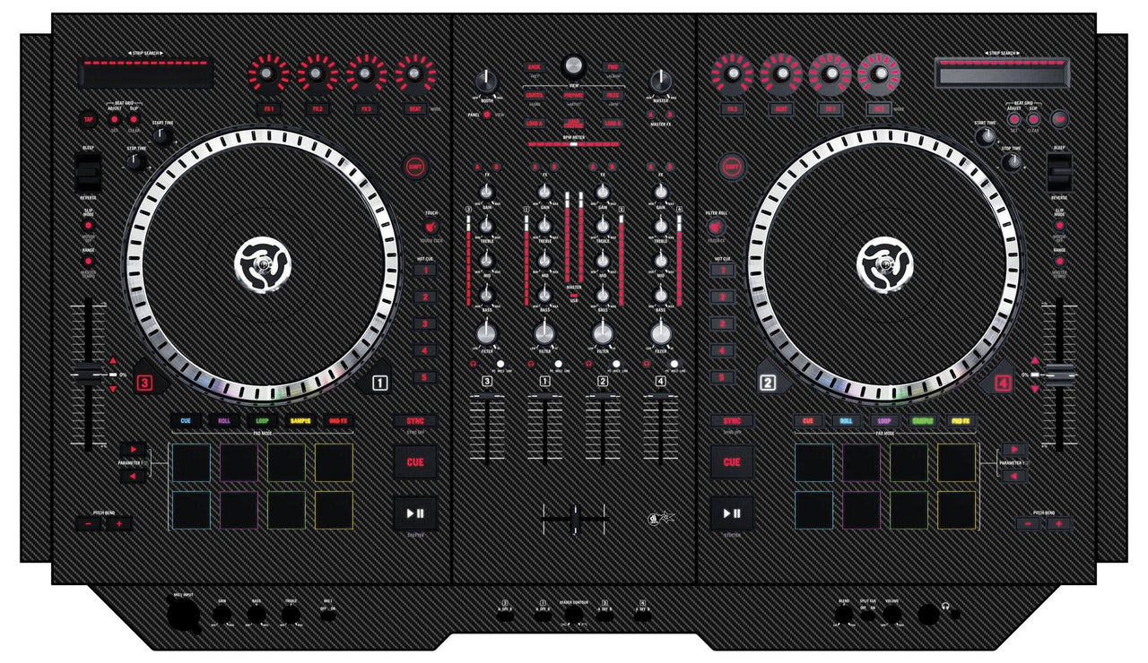 Numark NS 7 II Skin Carbon