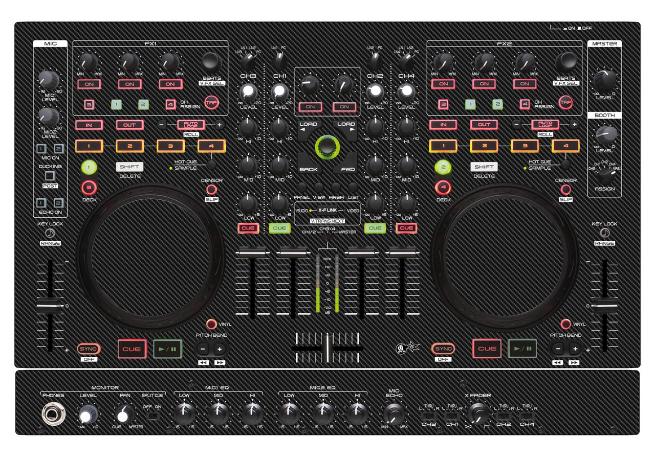 Denon DJ MC 6000 MK2 Skin Carbon