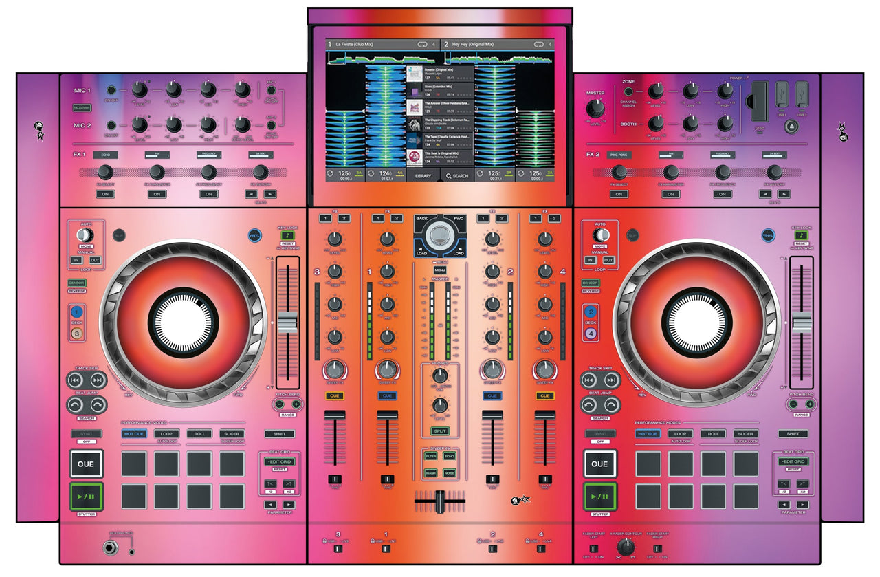 Denon DJ PRIME 4 Skin Club Dome