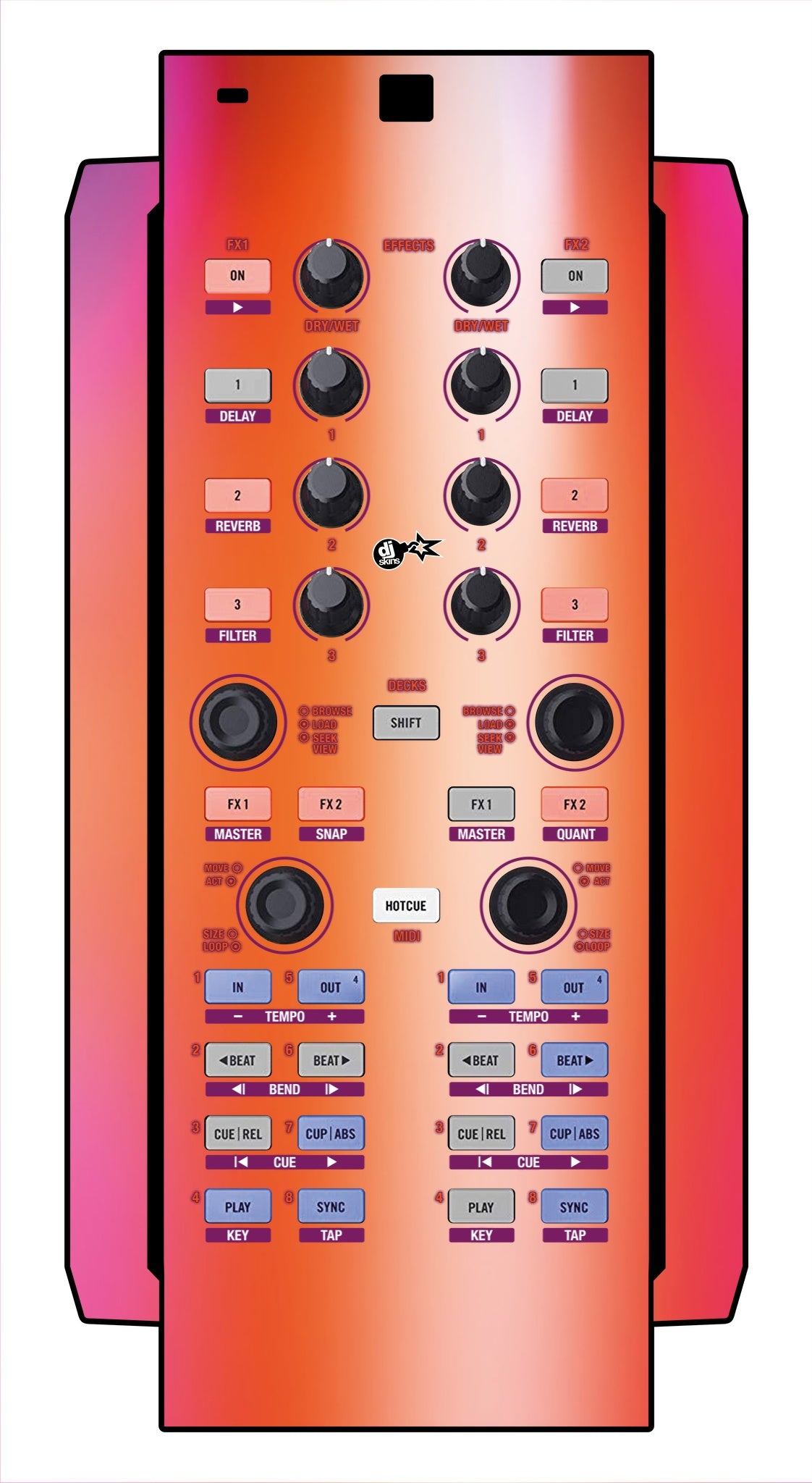 Native Instruments X1 Skin Club Dome