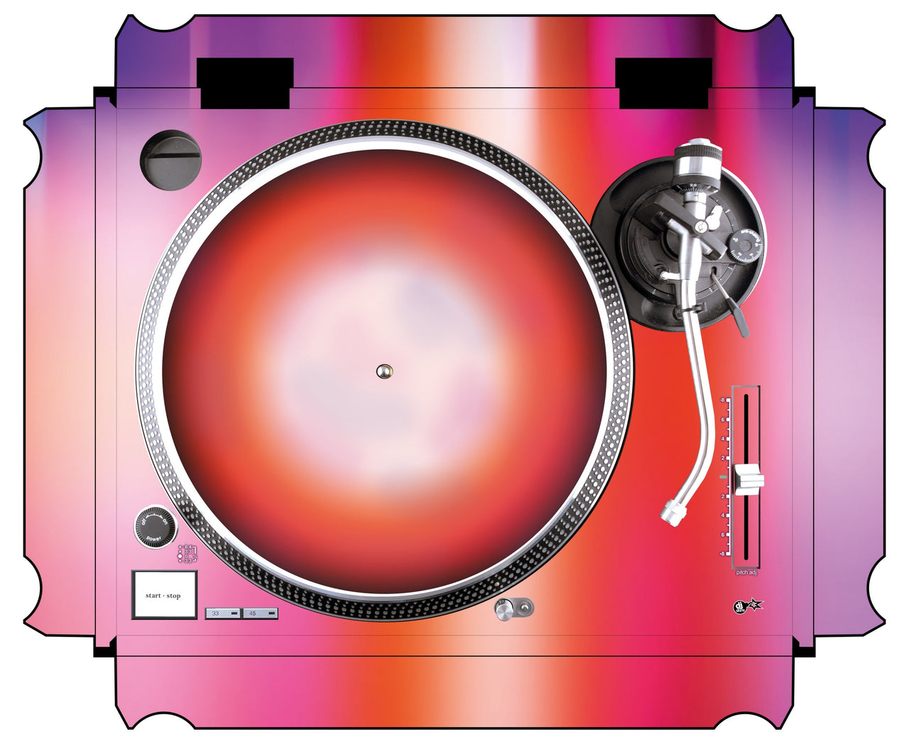 Technics 1200 / 1210 MK2 Skin Club Dome
