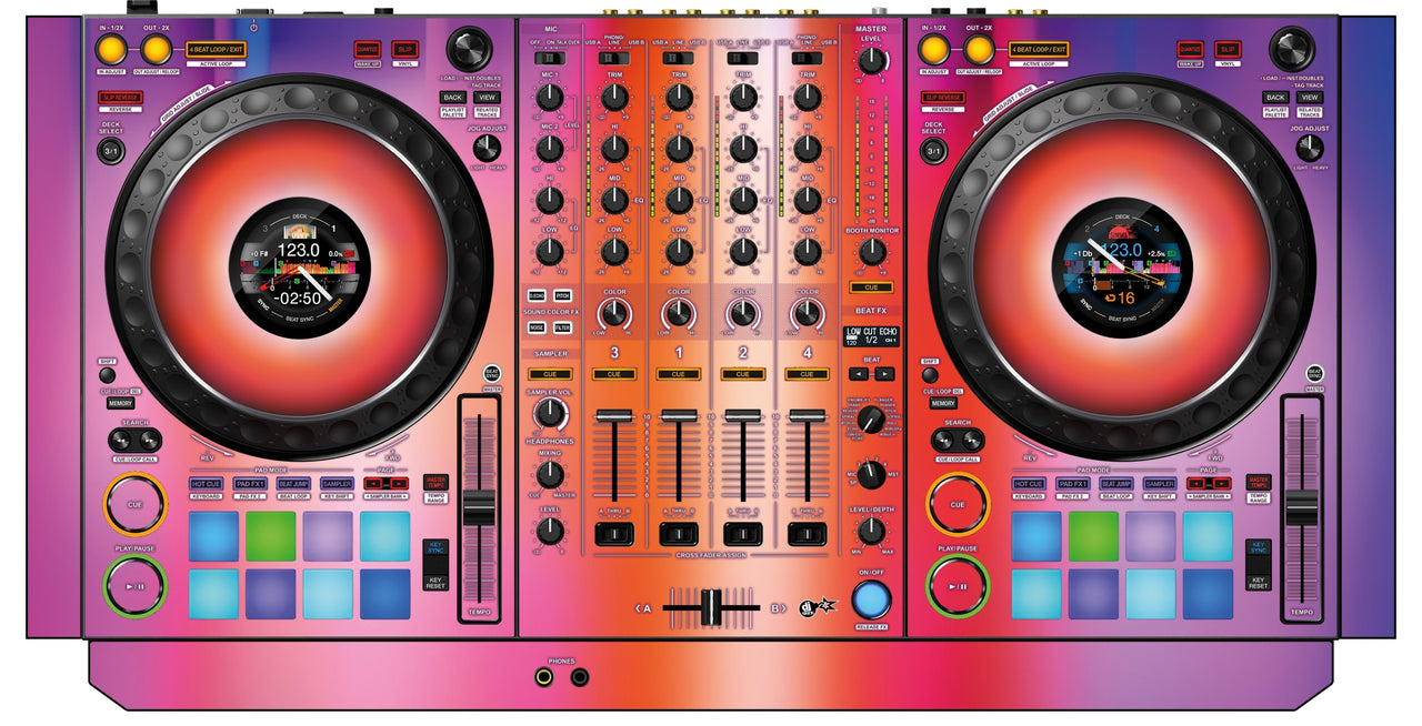 Pioneer DJ DDJ 1000 Skin Club Dome