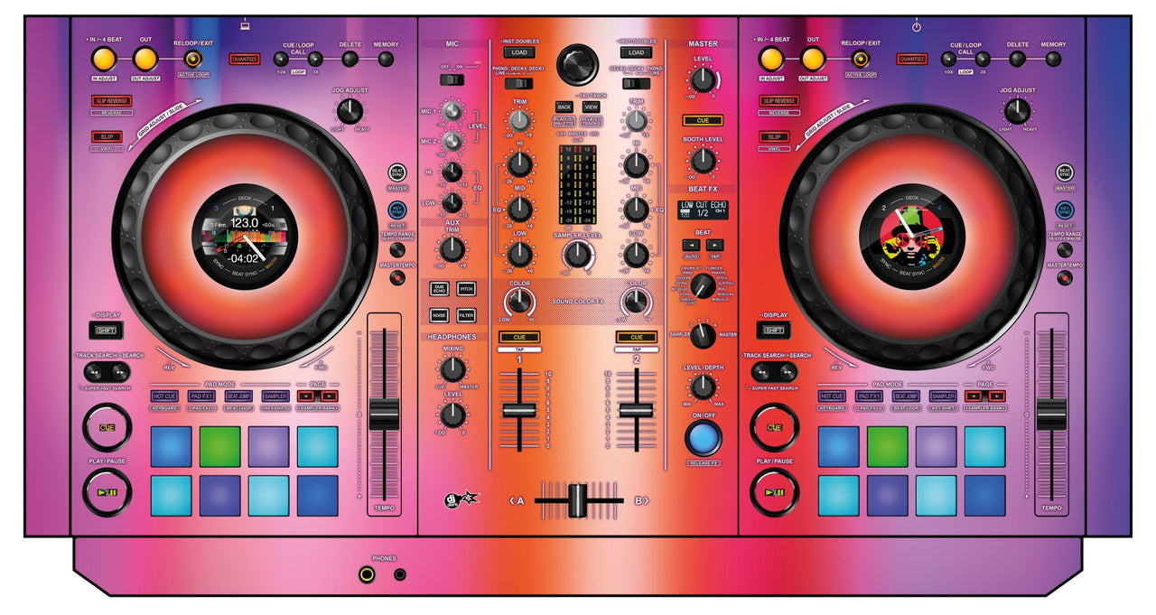 Pioneer DJ DDJ 800 Skin Club Dome