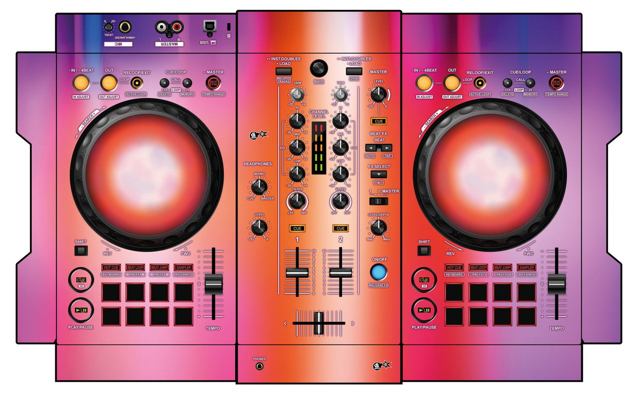 Pioneer DJ DDJ 400 Skin Club Dome