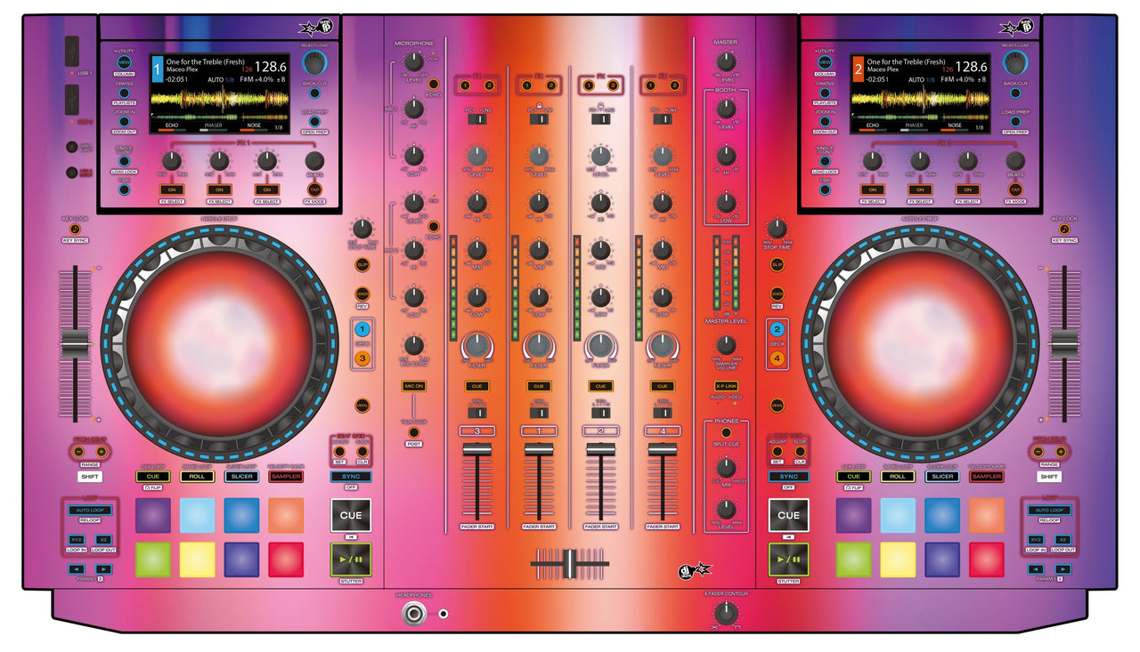 Denon DJ MCX 8000 Skin Club Dome