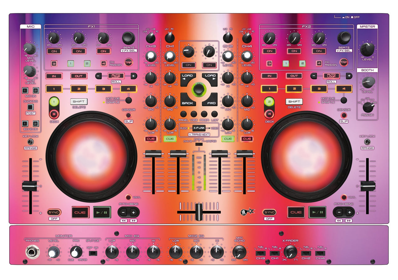 Denon DJ MC 6000 MK2 Skin Club Dome