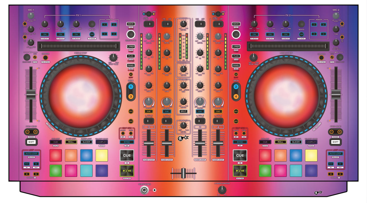 Denon DJ MC 7000 Skin Club Dome