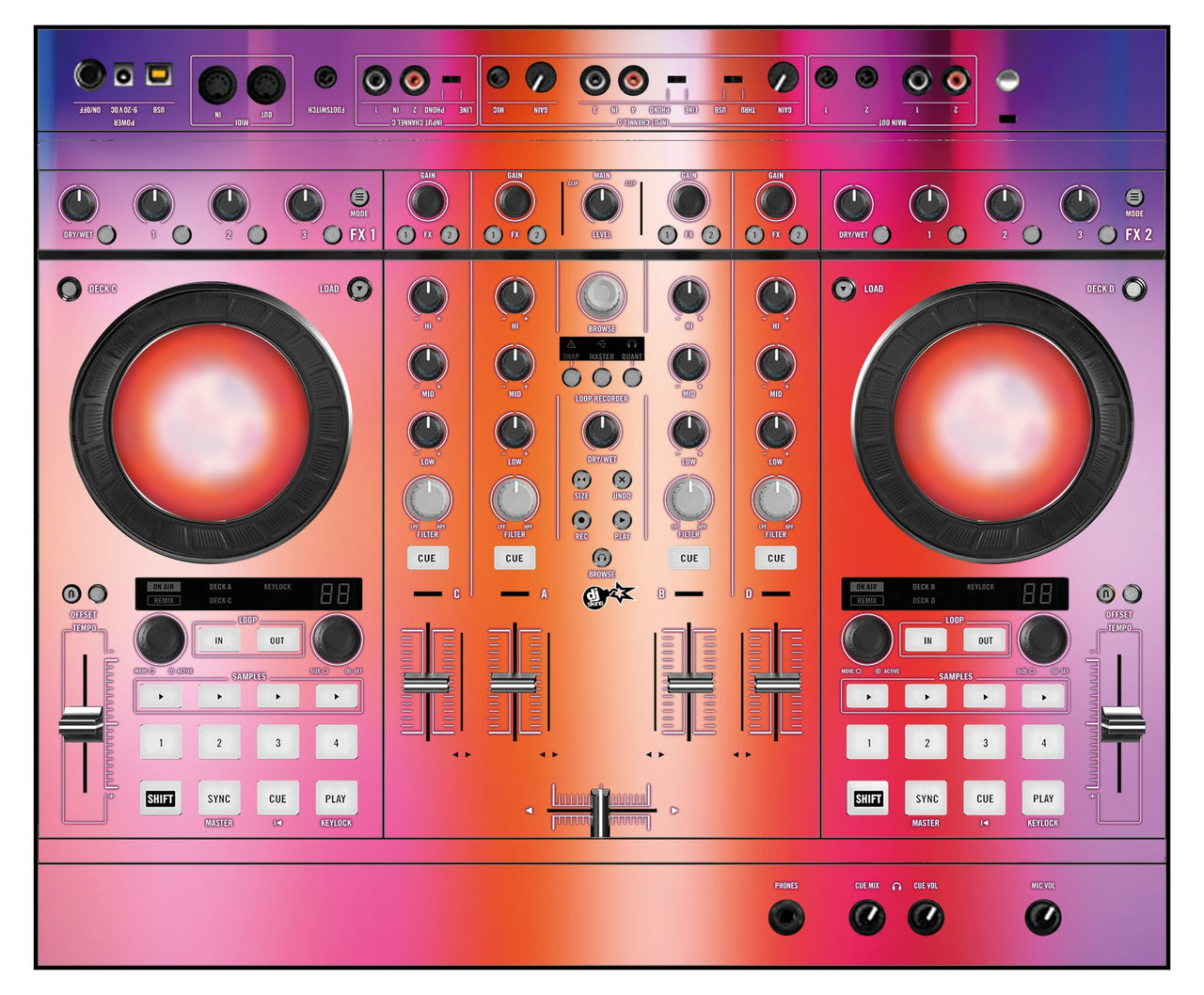 Native Instruments S4 MK1 Skin Club Dome