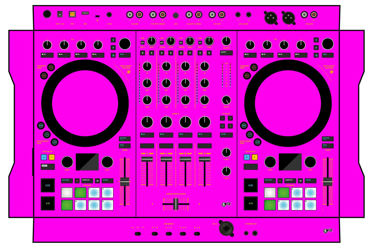 Native Instruments S4 MK3 Skin Einfarbig