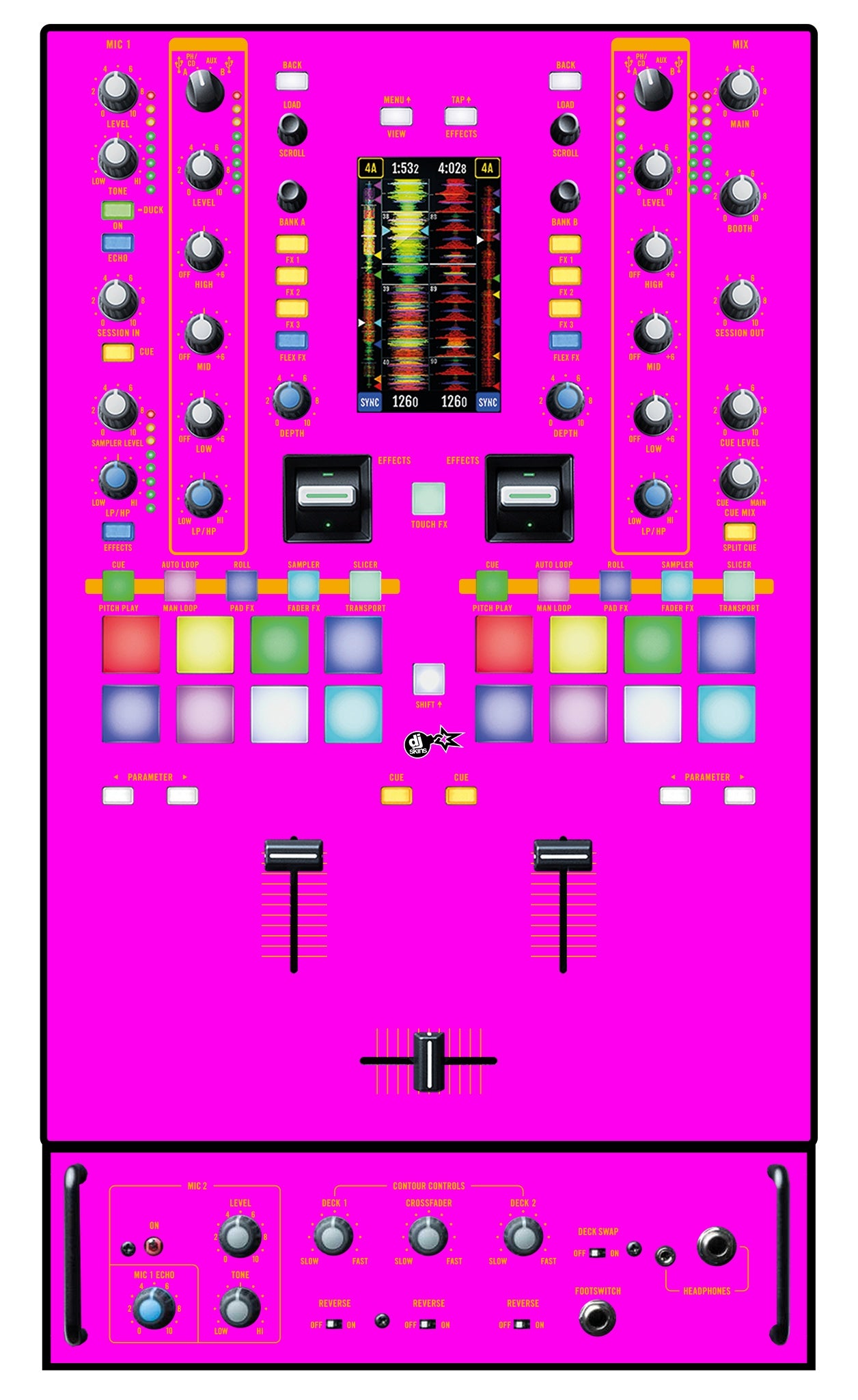 Rane 72 Skin Einfarbig