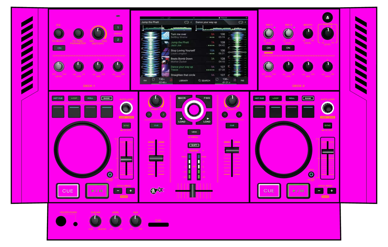 Denon DJ PRIME GO Skin Einfarbig